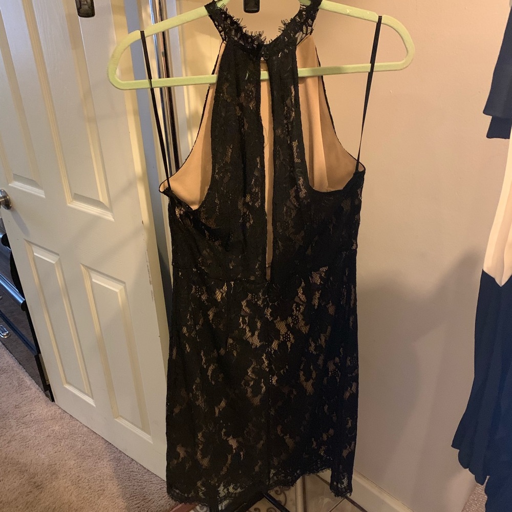 Halter like Midi Dress - Open Back - Picture 2 of 2
